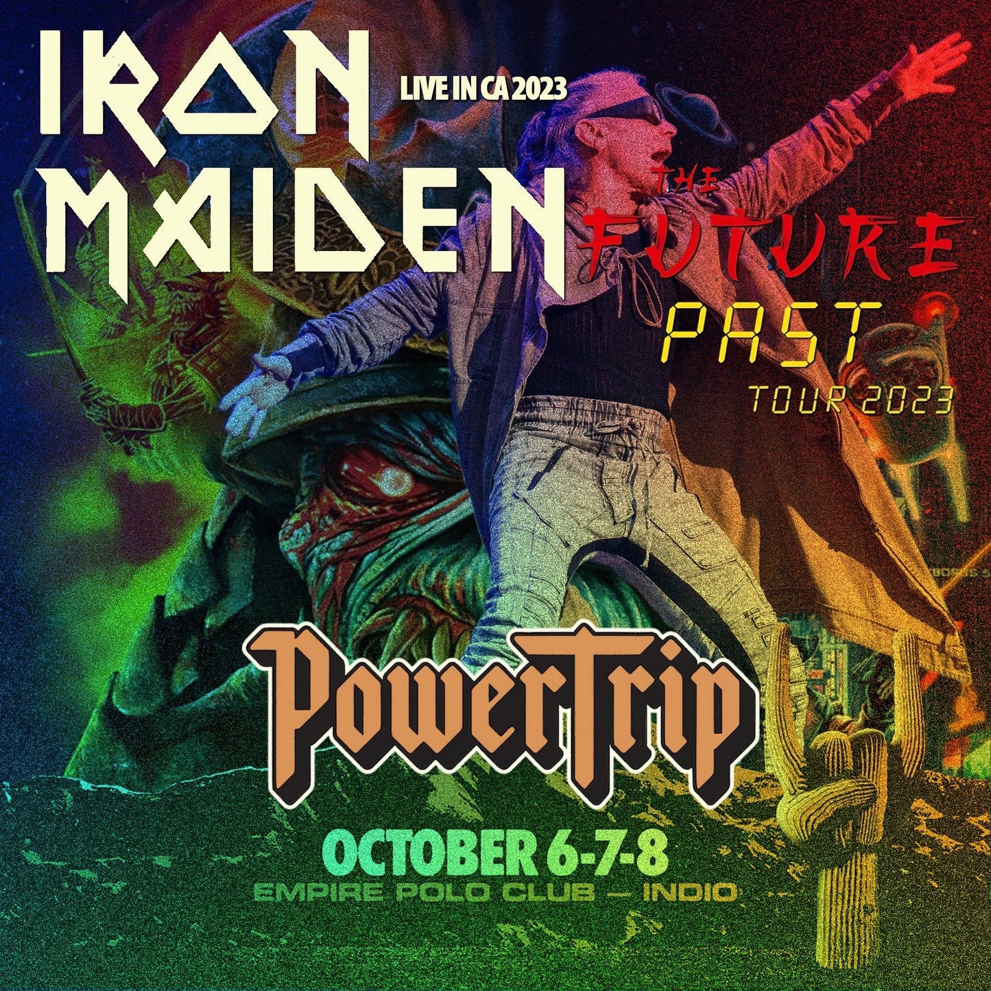 Iron Maiden / The Future Past Tour 2023 Power Trip (2CDR)