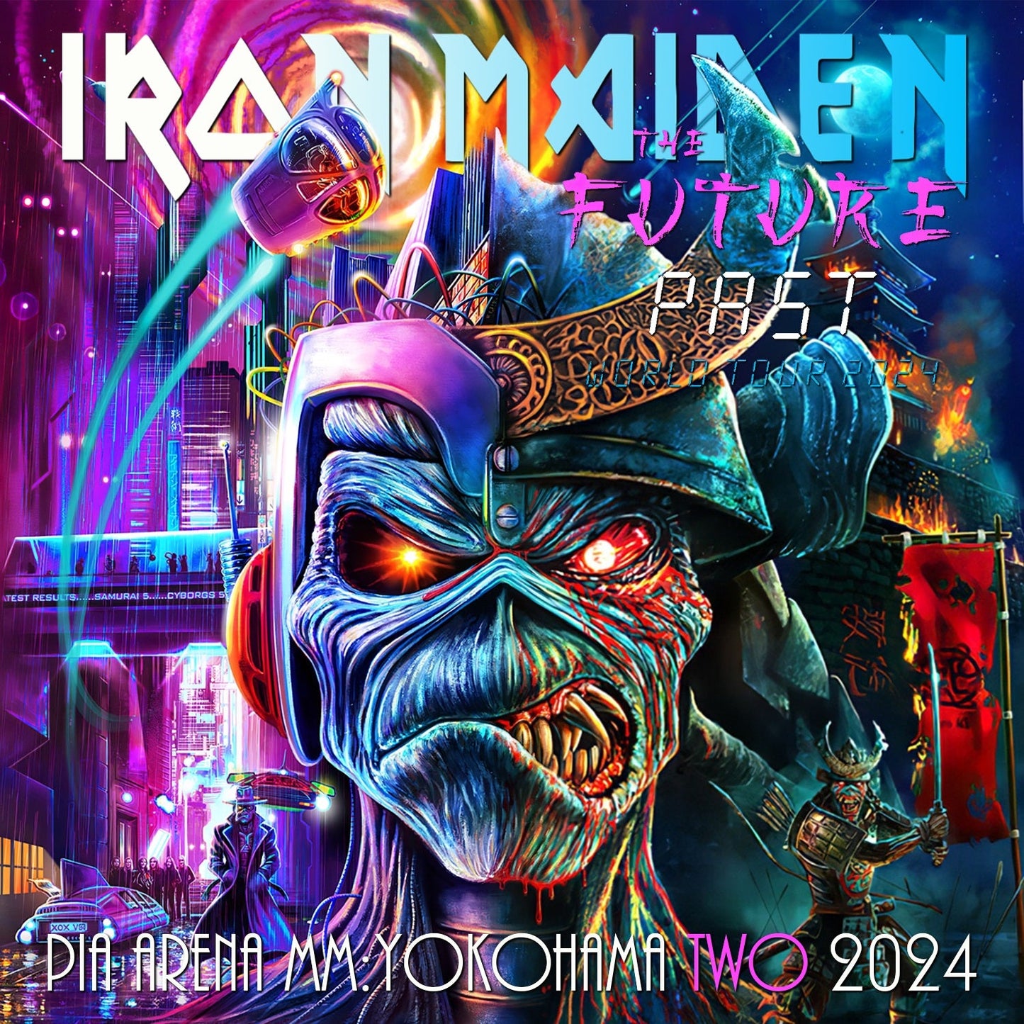 Iron Maiden / The Future Past Japan Tour 2024 Japan show 5th (IEM+Aud) (2CDR)