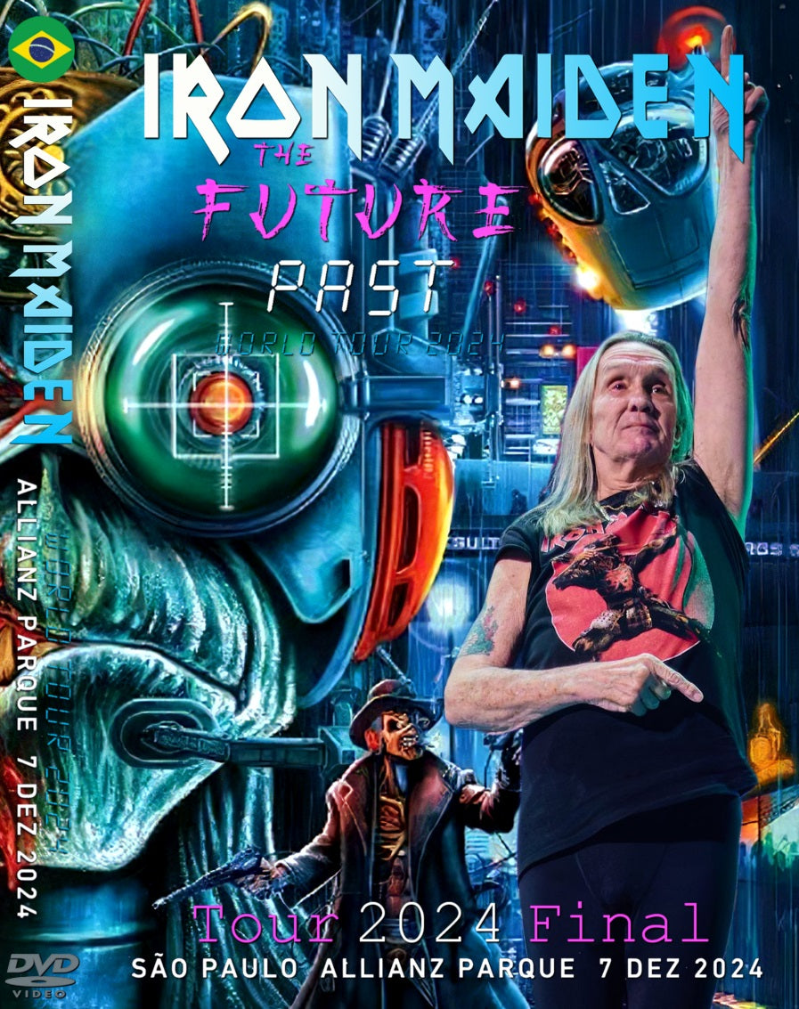 Iron Maiden / The Future Past Tour 2024 Final (1DVDR)