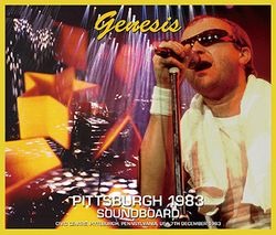 GENESIS / PITTSBURGH 1983 SOUNDBOARD (3CDR)