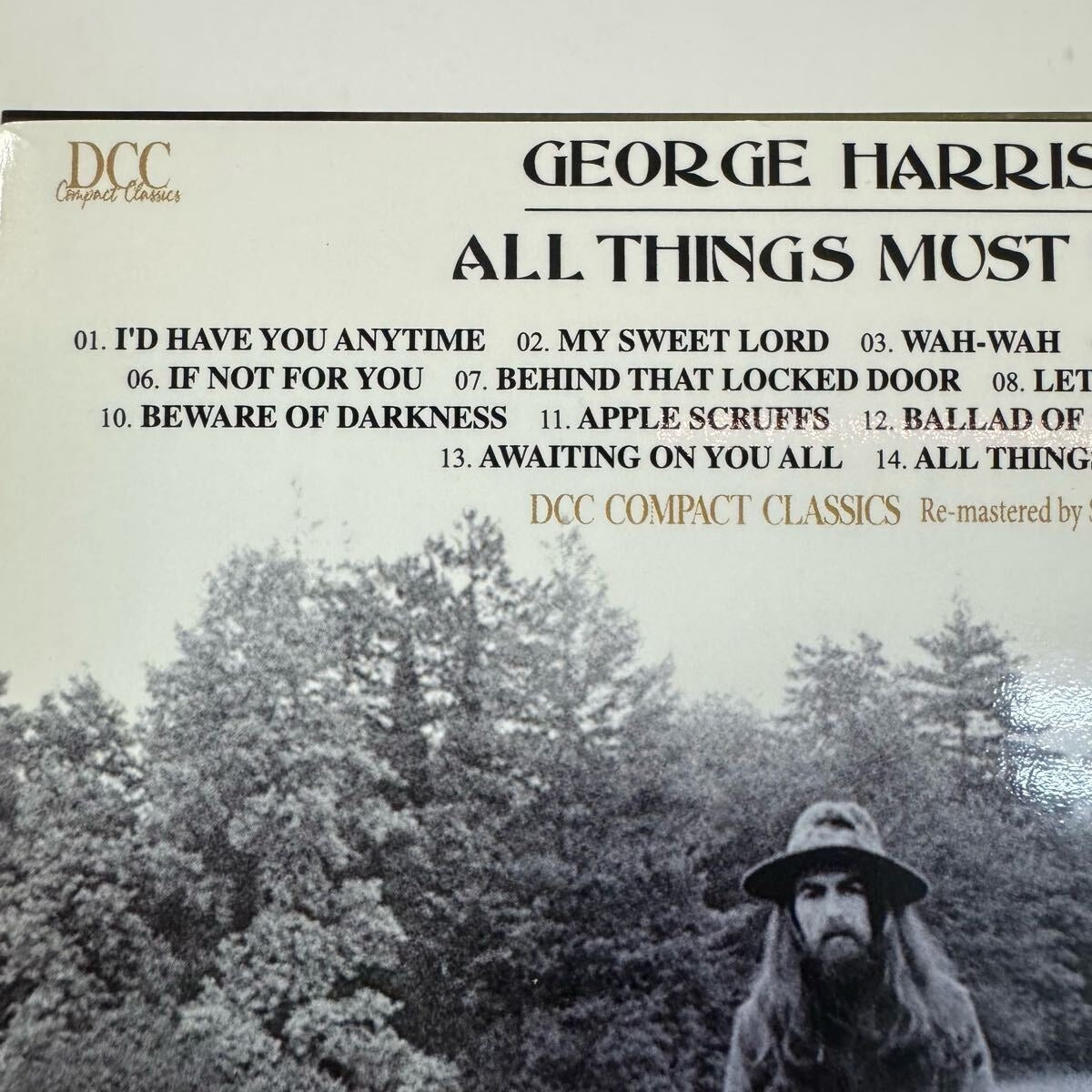 GEORGE HARRISON / ALL THINGS MUST PASS DCC COMPACT CLASSICS