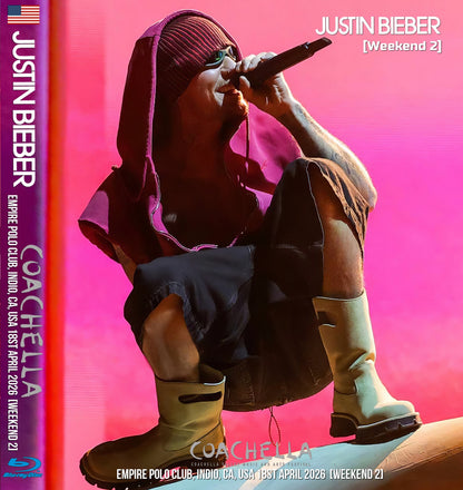 Justin Bieber / Coachella Festival 2026 Two Weekend 2 (1BDR))
