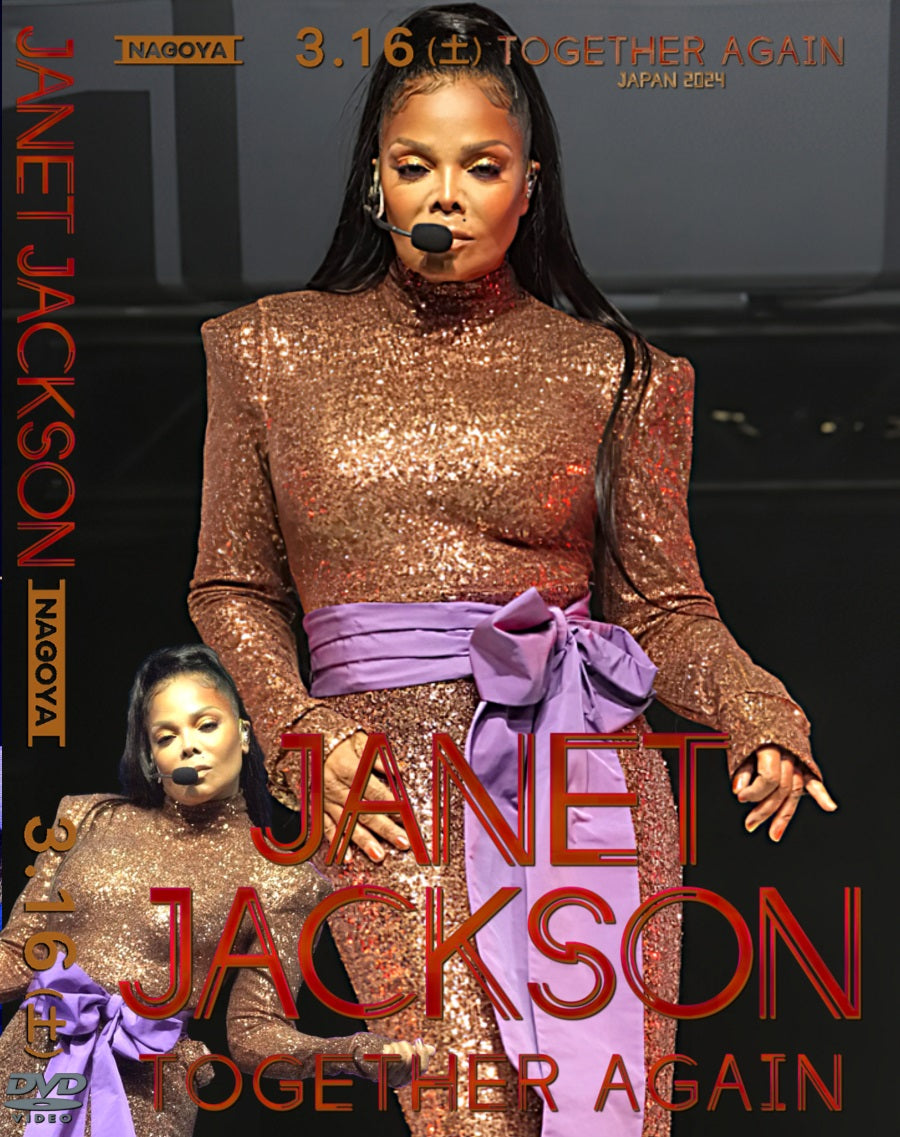 Janet Jackson / Together Again Japan Tour 2024 (1DVDR)
