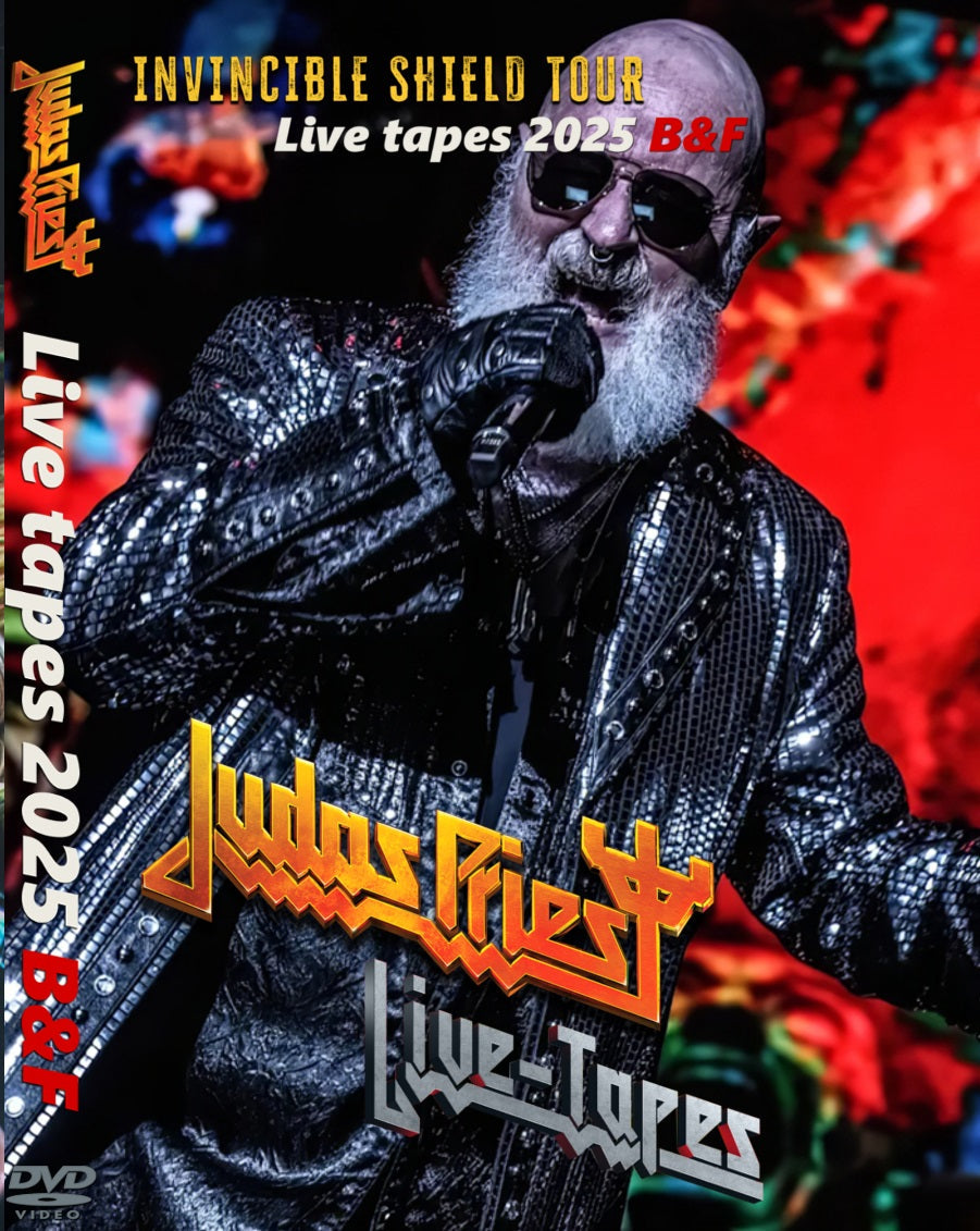 Judas Priest / Live tapes 2025 B&F Invincible Shield Tour 2025 (1DVDR)