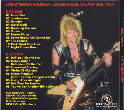 JUDAS PRIEST / THE JAWBREAKERS Paper jacket (2CD)