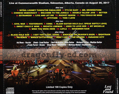 GUNS N' ROSES / SO NICE SO GOOD IN EDMONTON (3CDR)