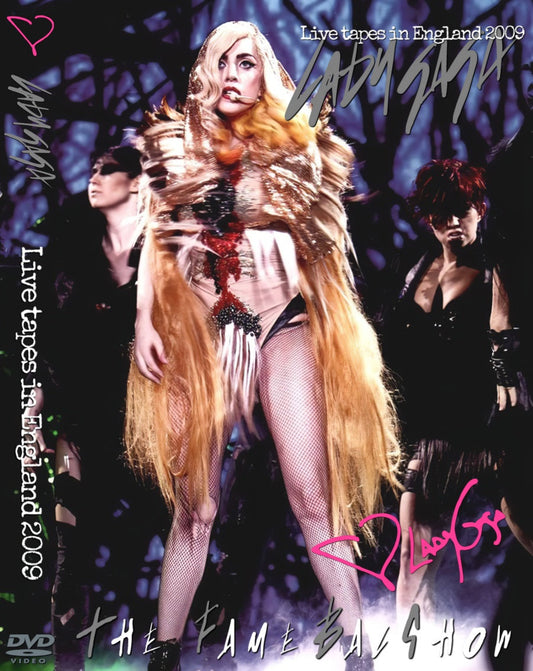 Lady GaGa / Live tapes in England 2009 PRO SHOT (1DVDR)