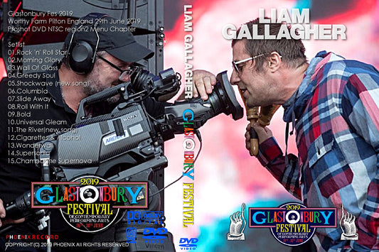 Liam Gallagher / Glastonbury Fes 2019 PRO-SHOT (1DVDR)