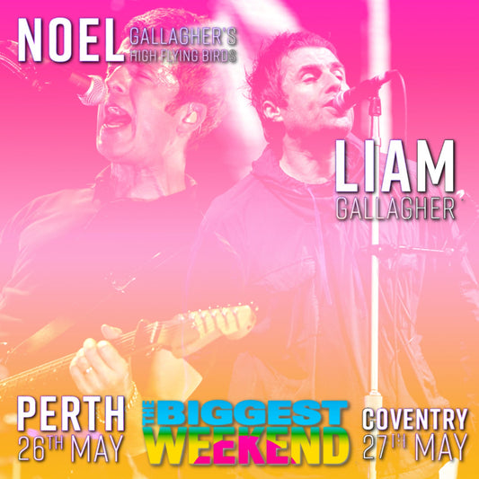 Noel Gallagher/Liam Gallagher / BBC Music's The Biggest Weekend 2018 Proshot (2DVDR)
