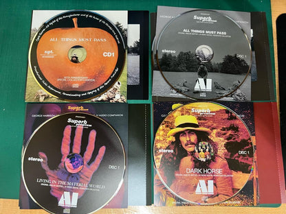GEORGE HARRISON / LIVING IN THE MATERIAL WORLD DARK HORSE ALL THINGS MUST PASS 2Set  (8CD)