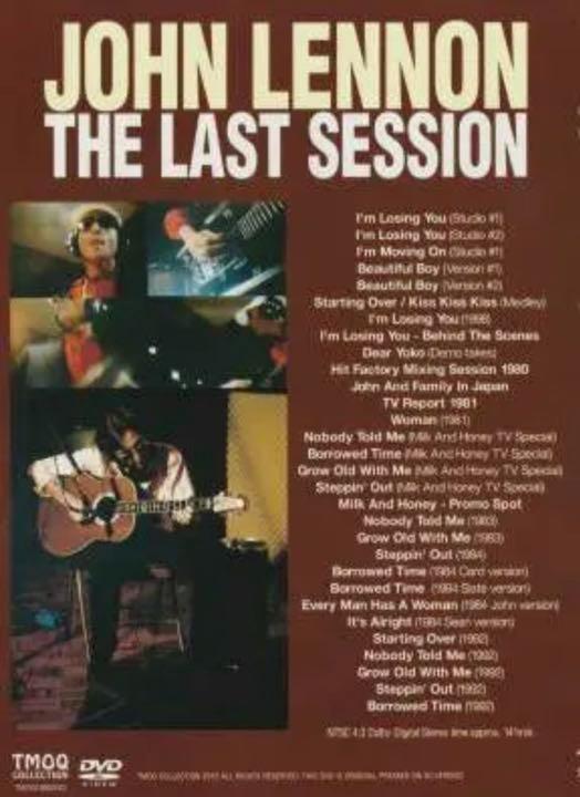 John Lennon / The Last Session 1980 New York 1DVD TMOQ