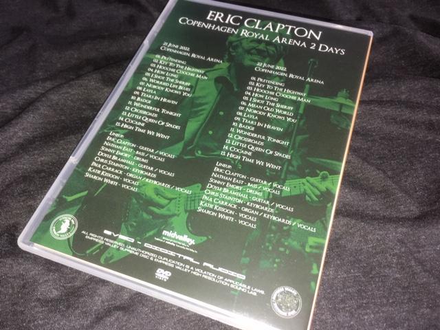 Eric Clapton / Copenhagen Royal Arena 2 Days (2DVDR)