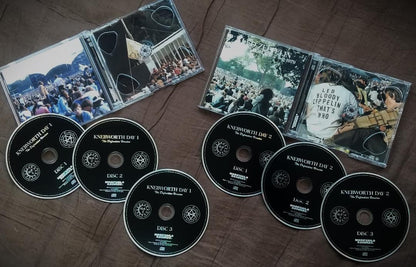 Led Zeppelin / Knebworth Day 1 & Day 2 6CD Set Winston Remaster Moonchild Records