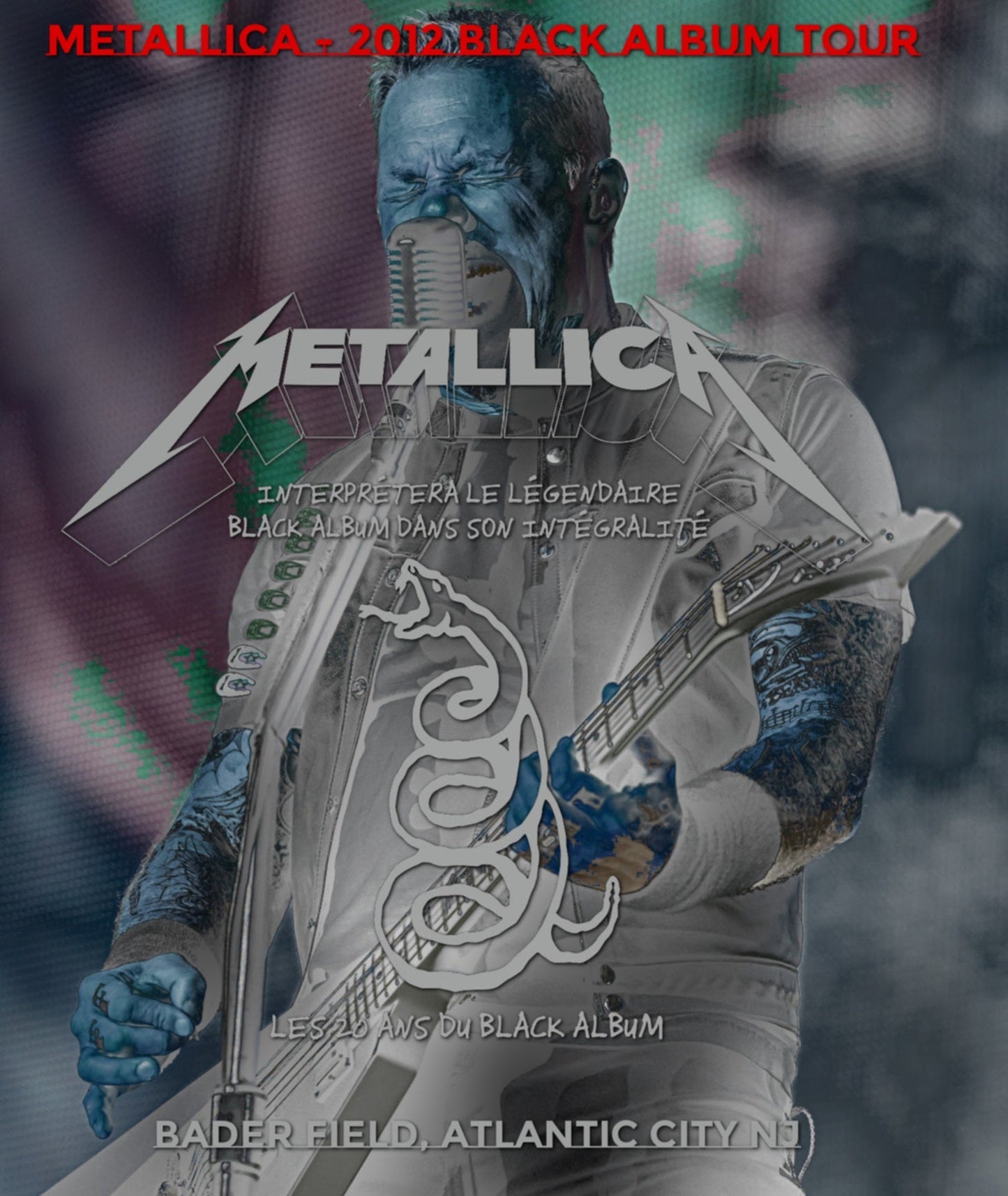 Metallica / 2012 Black Album Tour (1BDR)