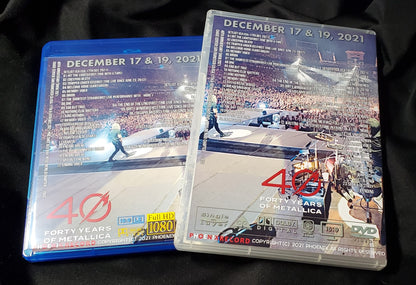 METALLICA / 40th Anniversary Show 2021 Chase Center (2BDR)