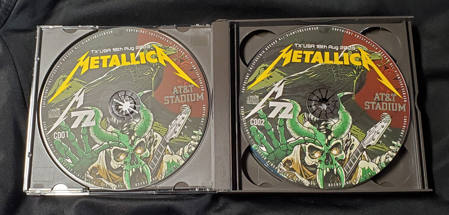 METALLICA / M72 World Tour 2023 AT&T Stadium (4CDR)