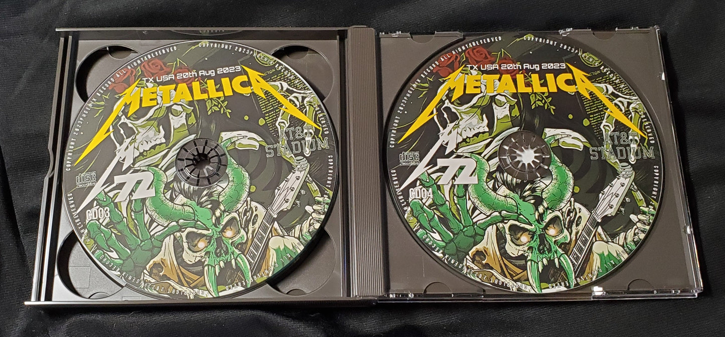 METALLICA / M72 World Tour 2023 AT&T Stadium (4CDR)