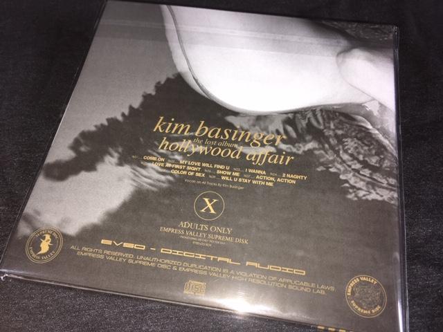 KIM BASINGER / HOLLYWOOD AFFAIR 1CD the lost album EMPRESS VALLEY SUPREME DISK - PRINCE