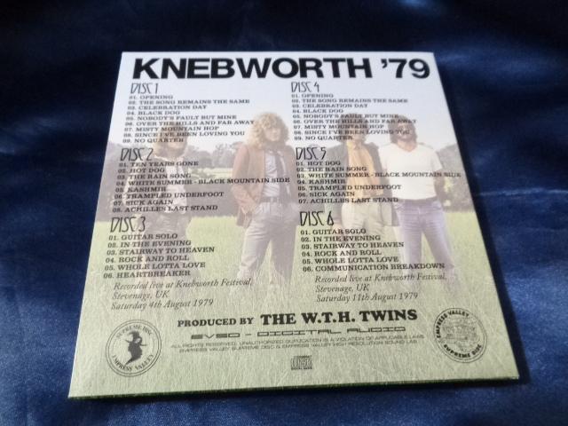 LED ZEPPELIN / KNEBWORTH ‘79 (6CD) Empress Valley