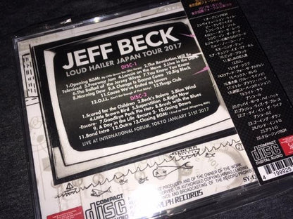 JEFF BECK / LIVE IN TOKYO 2017 2DAYS SET (4CD)