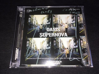 OASIS / SUPERNOVA J.I.L.Y 3CD 1996 Cardiff International Arena Wale Moonchild