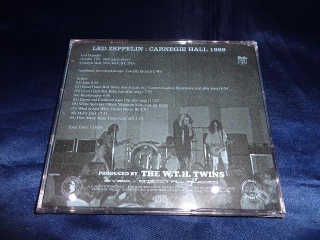 Led Zeppelin / Carnegie Hall 1969 (1CD)
