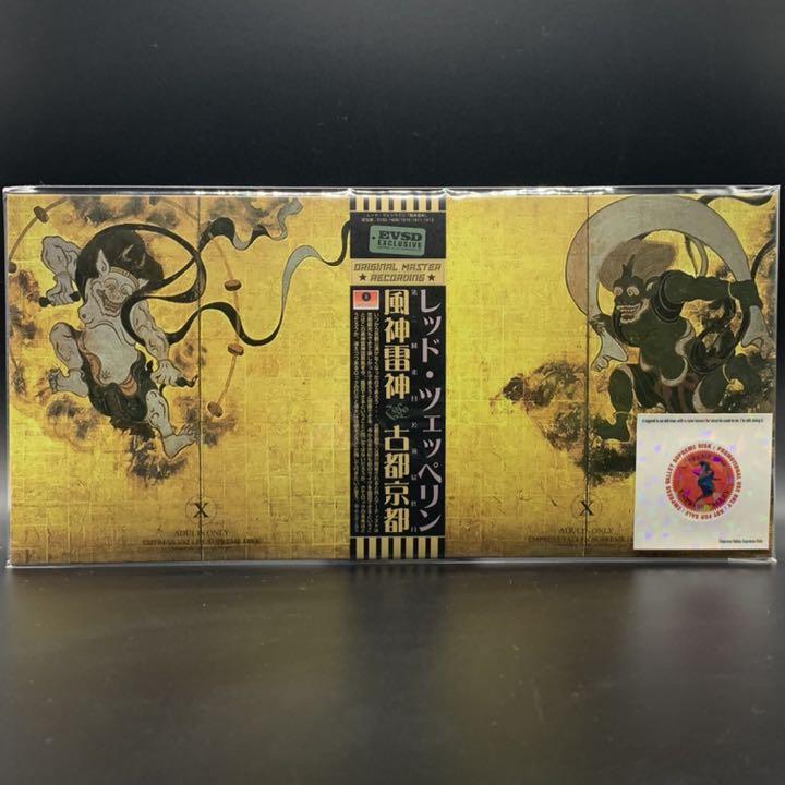 LED ZEPPELIN / KYOTO 1972 (4CD) Long Sleeve Edition Paper Cover Fujin Raijin Japanese edition
