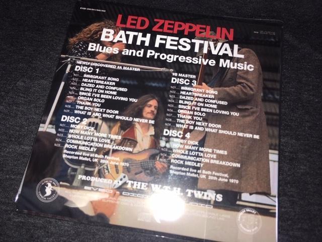 Led Zeppelin Bath Festival 1970 4CD 26 Tracks Empress Valley