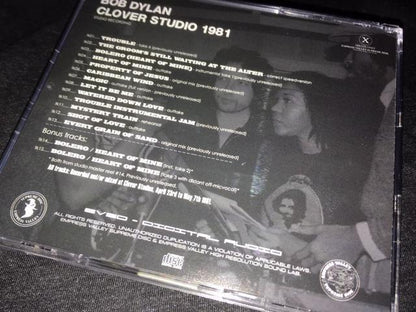 Bob Dylan Clover Studio 1981 CD 1 Disc 15 Tracks Empress Valley