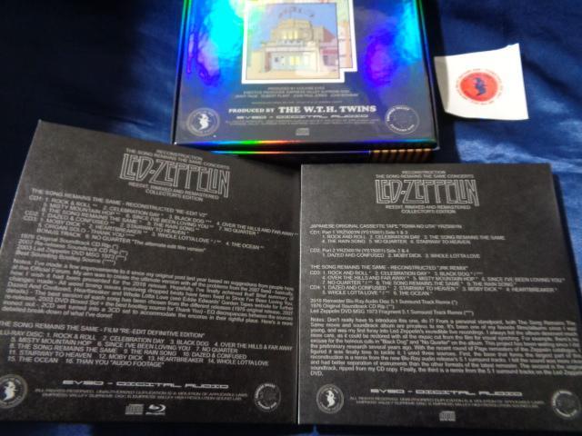 Led Zeppelin / THE SONG REMAINS THE SAME RECONSTRUCTION (7CD+Blu-ray) Empress Valley Hologram Box