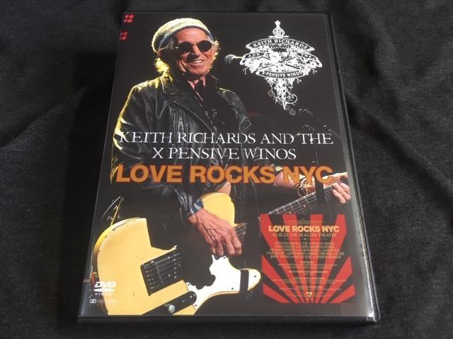 KEITH RICHARDS & X-PENSIVE WINOS / LOVE ROCKS NYC 2022 (DVD)