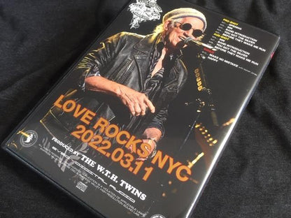 KEITH RICHARDS & X-PENSIVE WINOS / LOVE ROCKS NYC 2022 (DVD)