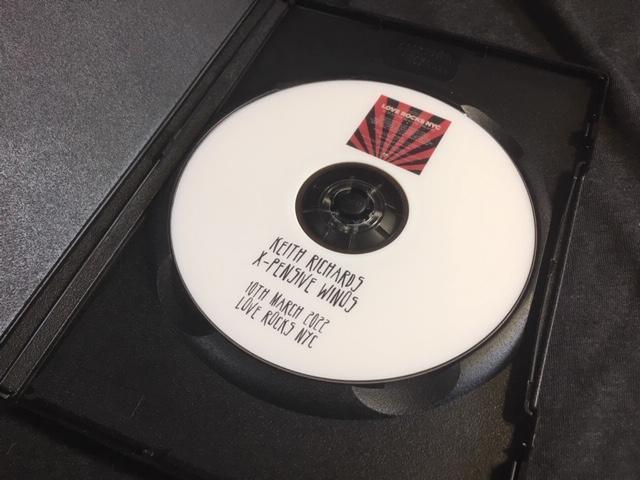 KEITH RICHARDS & X-PENSIVE WINOS / LOVE ROCKS NYC 2022 (DVD)