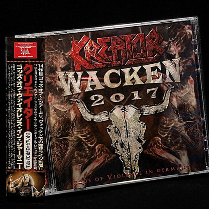 KREATOR / GODS OF VIOLENCE IN GERMANY (1CDR+1DVDR) SOUNDBOARD & PRO SHOT
