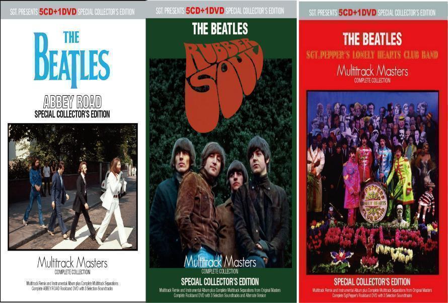THE BEATLES / SPECIAL COLLECTOR'S EDITION MULTITRACK MASTERS 3 TITLE SET (3DVD+15CD)