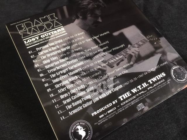 Frank Zappa / Lost Guitars (1CD) Empress Valley