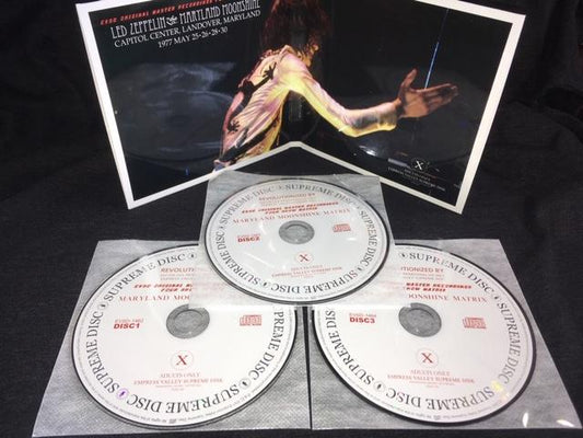 LED ZEPPELIN / MARYLAND MOONSHINE MATRIX 3CD Empress Valley