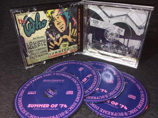 THE WHO HUMBLE PIE & BAD COMPANY / SUMMER OF '74 (4CD)