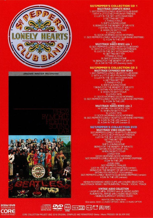 THE BEATLES / SGT.PEPPER'S COLLECTION (2CD+1DVD)