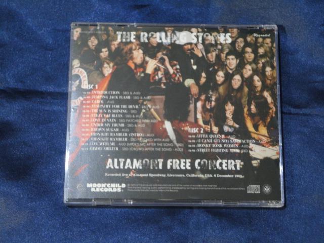 The Rolling Stones Altamont Free Concert 1969 2CD Moonchild
