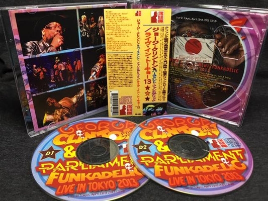 GEORGE CLINTON & PARLIAMENT・FUNKADELIC / LIVE IN TOKYO 2013 (2CD)