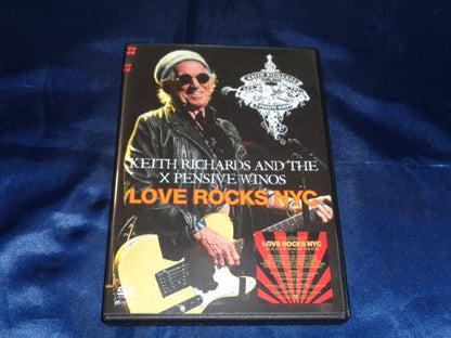 KEITH RICHARDS & X-PENSIVE WINOS / LOVE ROCKS NYC 2022 (DVD)