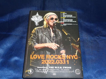 KEITH RICHARDS & X-PENSIVE WINOS / LOVE ROCKS NYC 2022 (DVD)