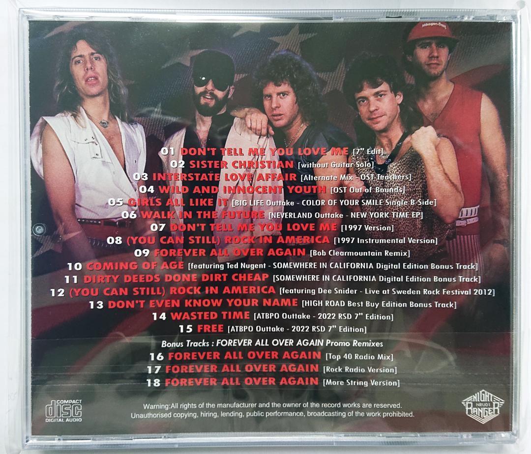 NIGHT RANGER / ULTIMATE EDITION 1982-2022 (1CD)