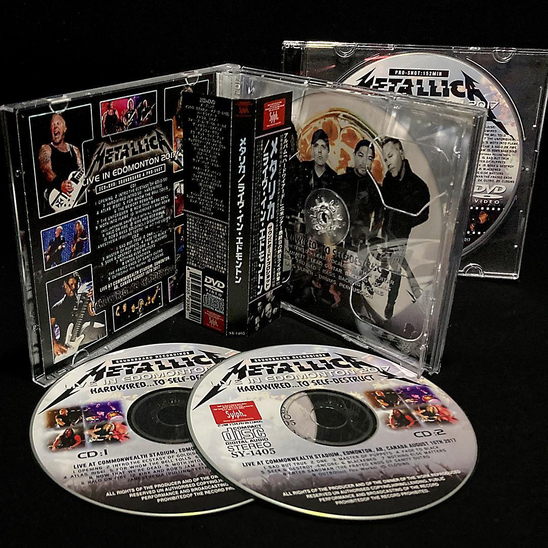 METALLICA / LIVE IN EDOMONTON 2017 (2CD+1DVD)
