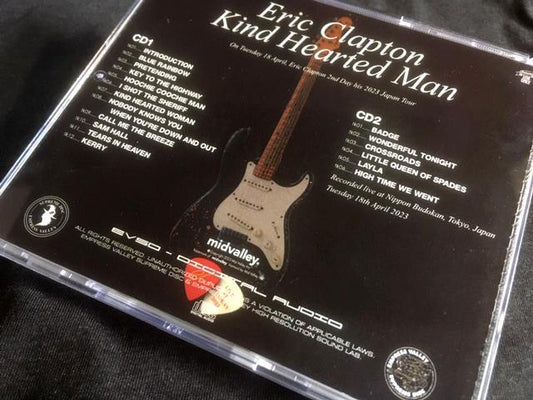ERIC CLAPTON / Kind Hearted Man 2nd Night Budokan 2023 (2CDR)