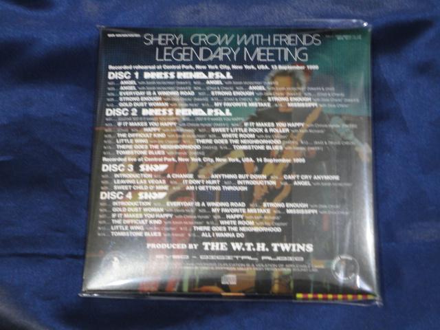 Sheryl Crow With Friends Legendary Meeting Blood Bros 1999 CD 4 Discs 53 Tracks