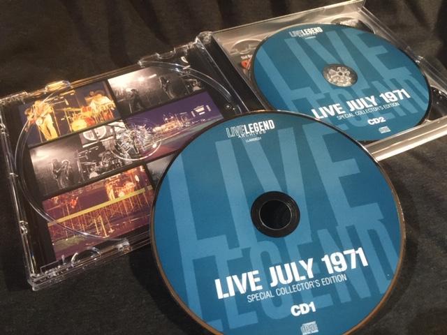 GRAND FUNK RAILROAD / LIVE JULY 1971 50TH ANNIVERSARY COLLECTOR'S EDITION (2CD+DVD)