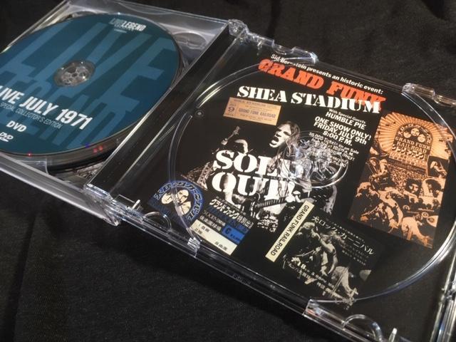 GRAND FUNK RAILROAD / LIVE JULY 1971 50TH ANNIVERSARY COLLECTOR'S EDITION (2CD+DVD)