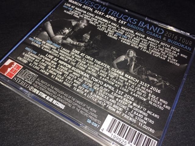 TEDESCHI TRUCKS BAND / 2016 JAPAN COMPLETE (6CDR)
